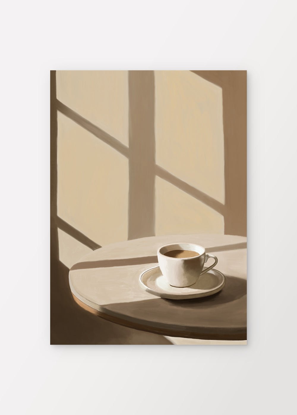 Kaffe med mjölk Poster - shop_name