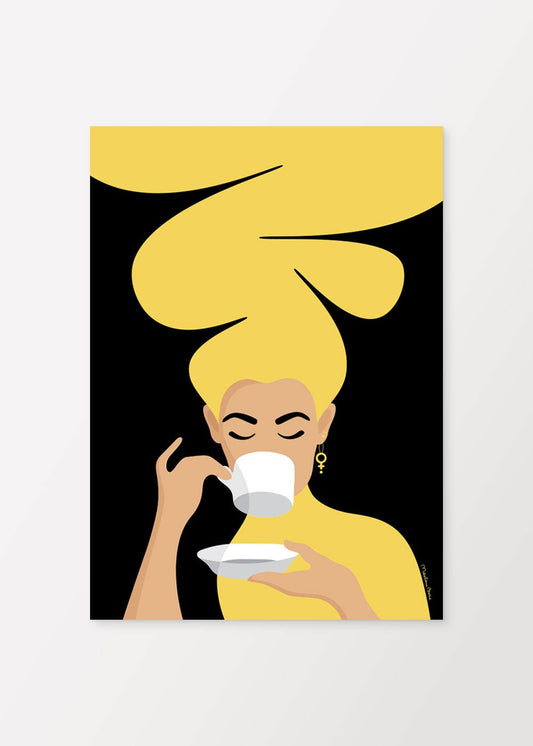 Kaffekvinnan Poster - #shop_name