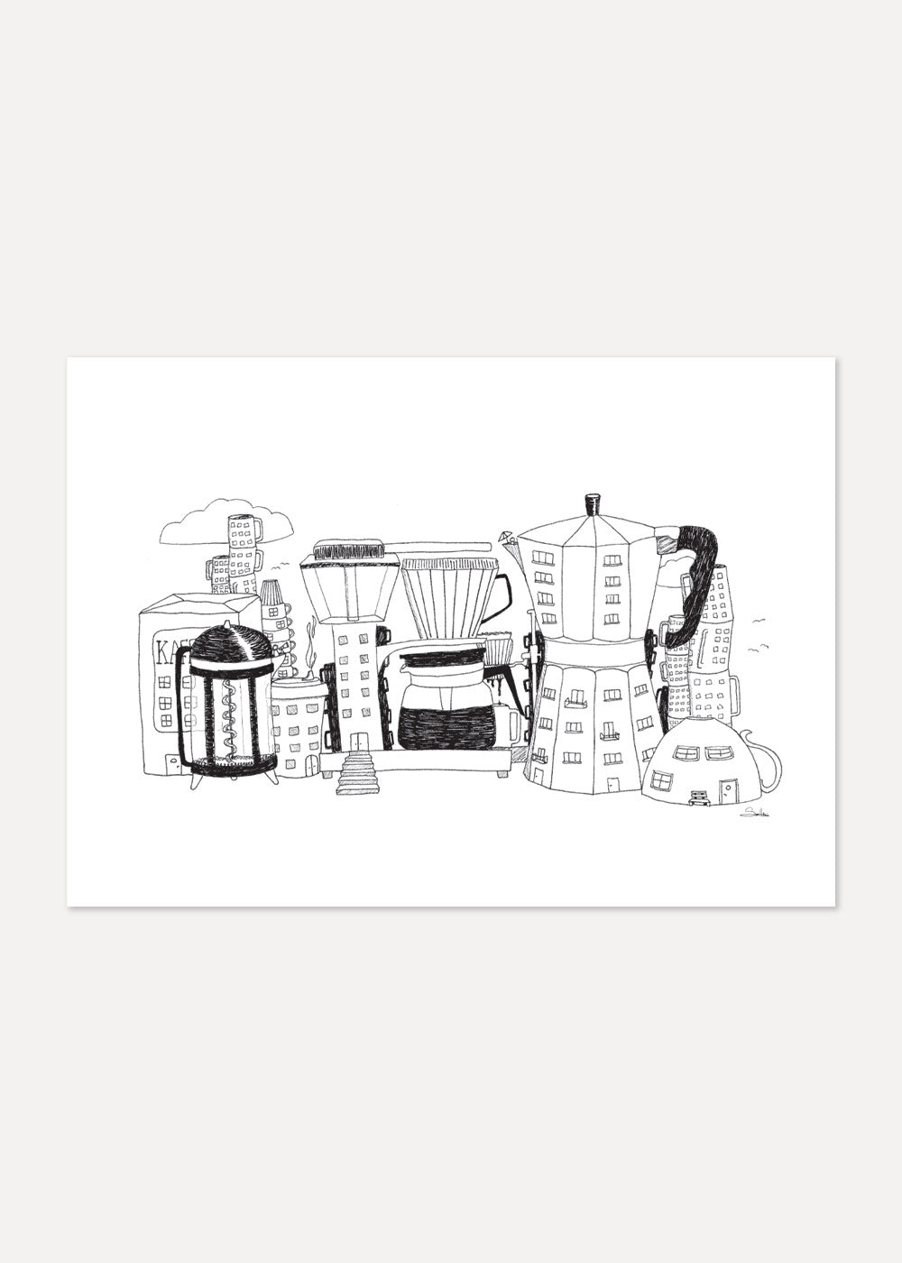 Kaffestaden Poster - #shop_name