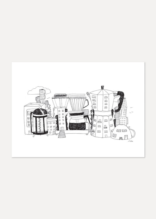 Kaffestaden Poster - #shop_name