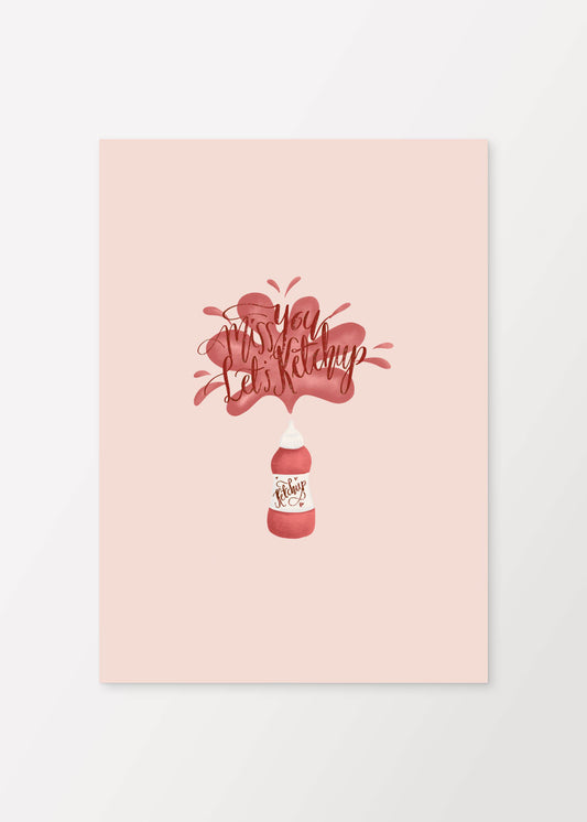 Let´s Ketchup Poster