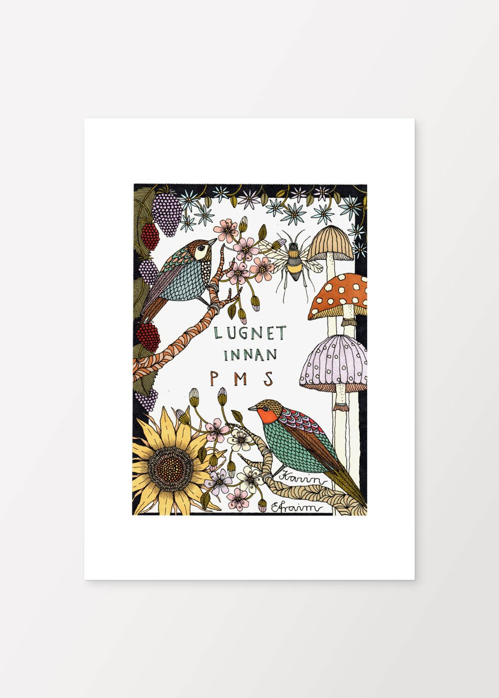 Lugnet Innan PMS Poster - #shop_name