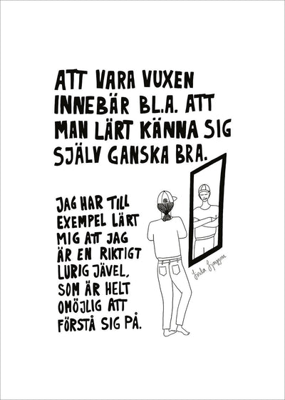 Lurig Jävel Poster