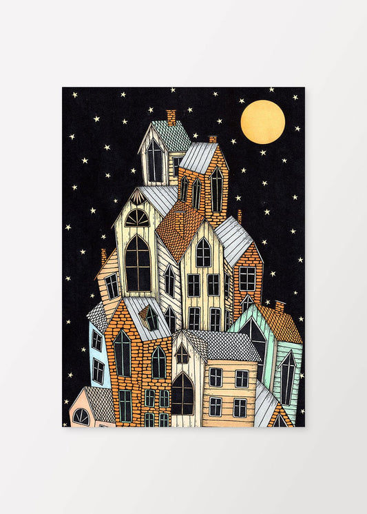 Nattstaden Poster - #shop_name