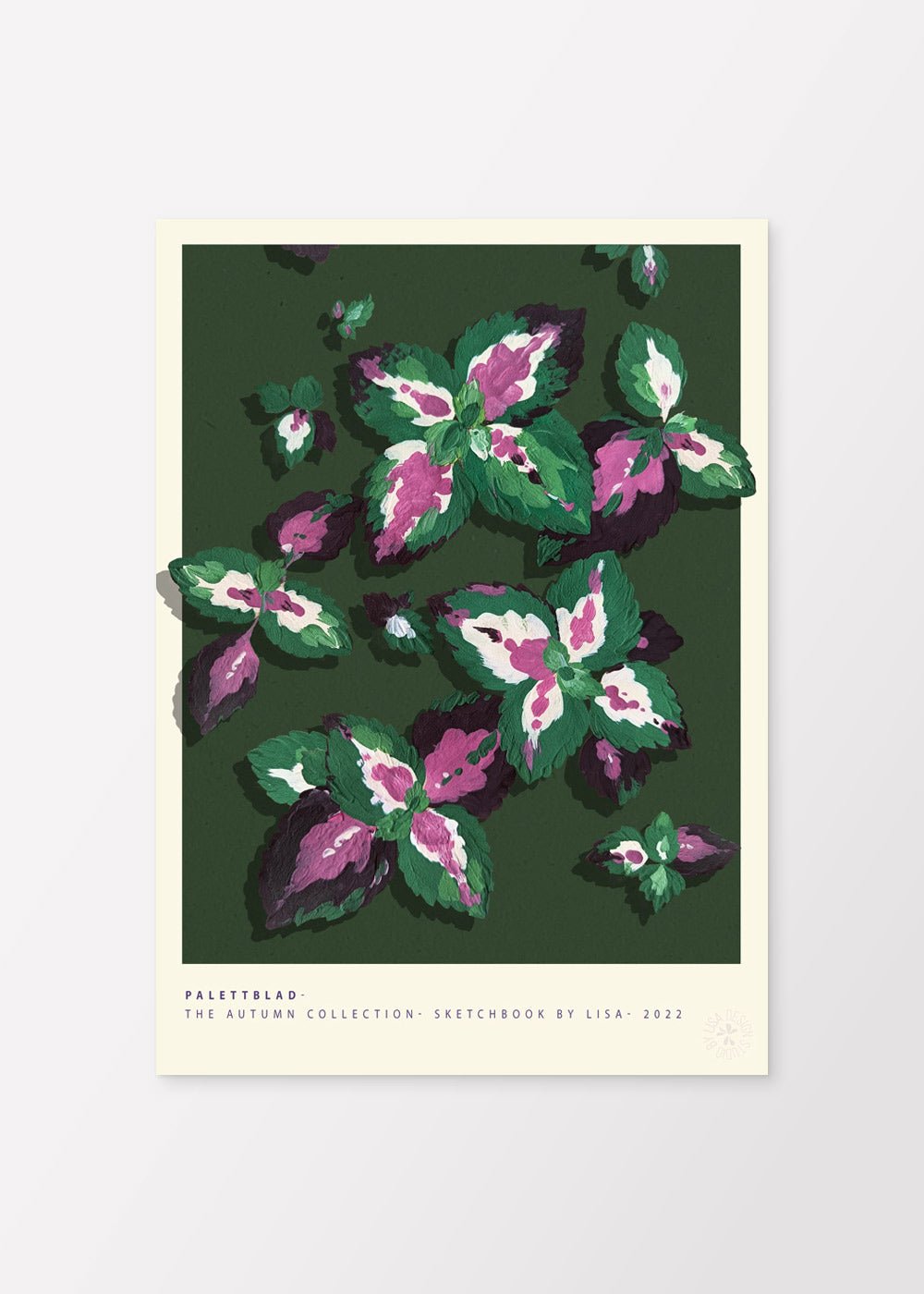 Palettblad Poster - shop_name