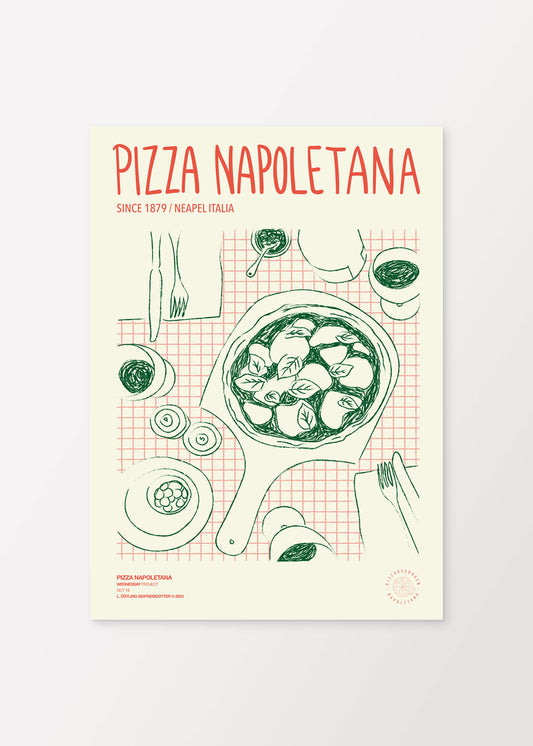 Pizza Napoletana Poster