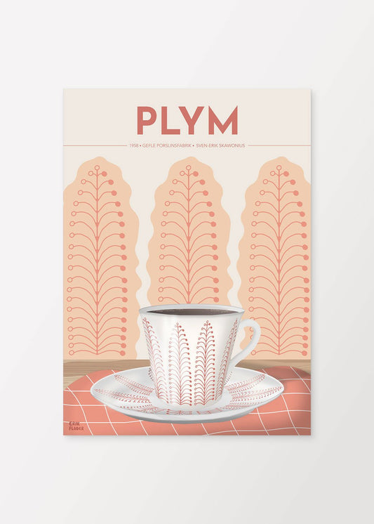 Plym Kaffekopp Poster - #shop_name