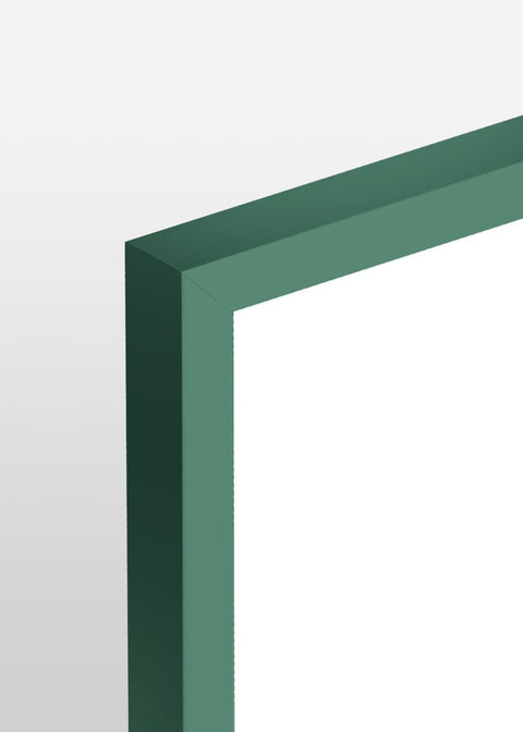 Green Wooden Frame