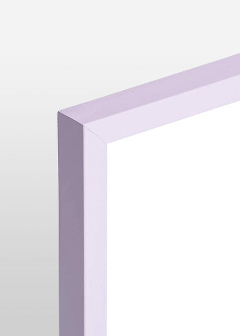 Pastel Purple Wooden Frame