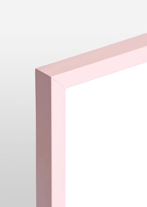 Pastel Pink Wooden Frame