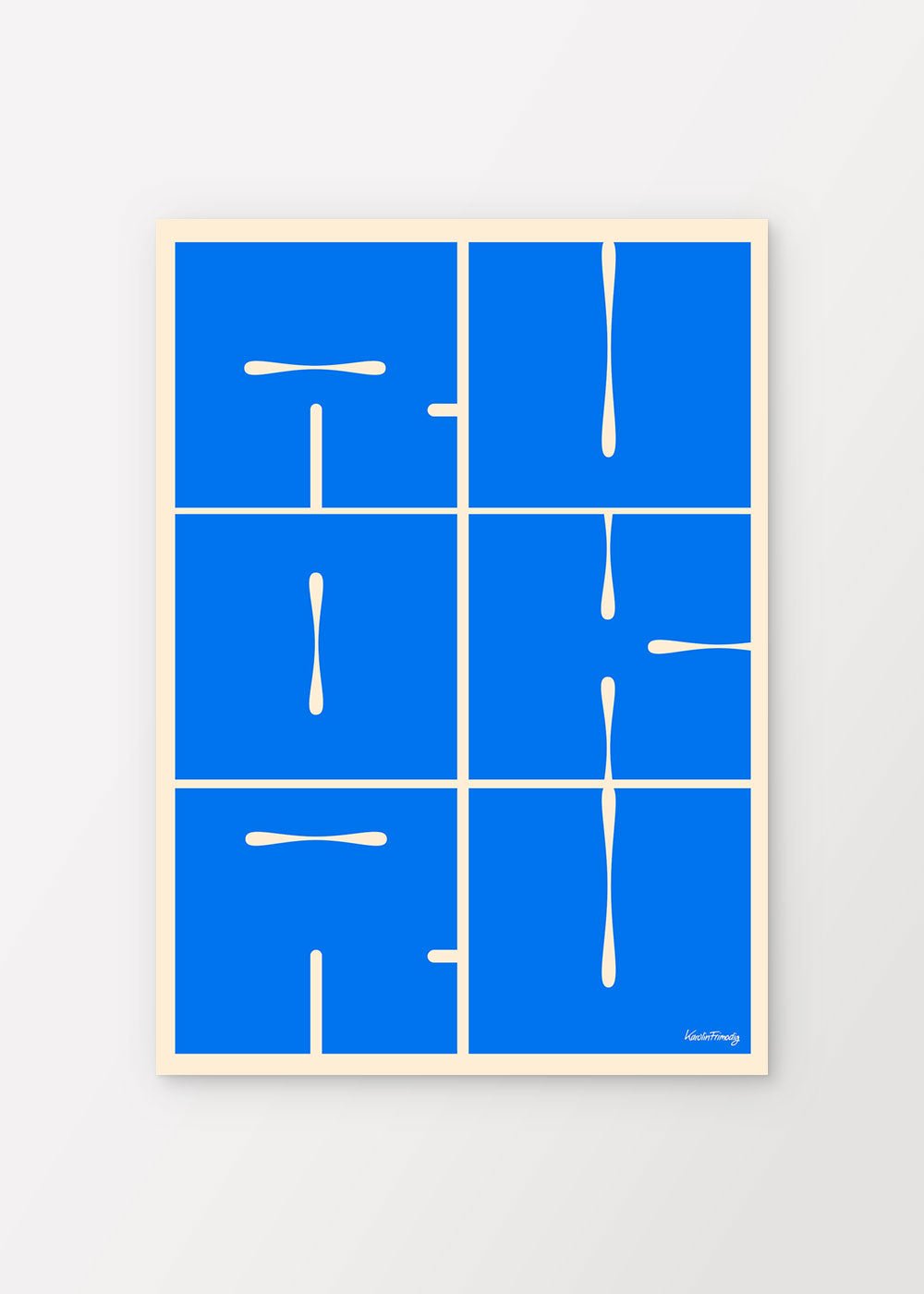 RUOK Blue Poster - shop_name