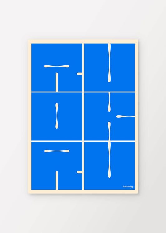 RUOK Blue Poster - shop_name