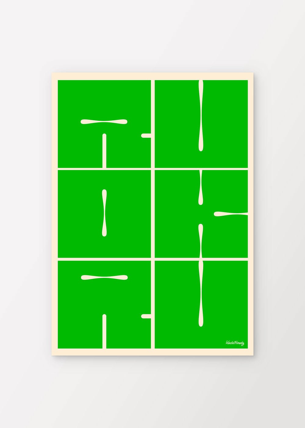 RUOK Green Poster - shop_name