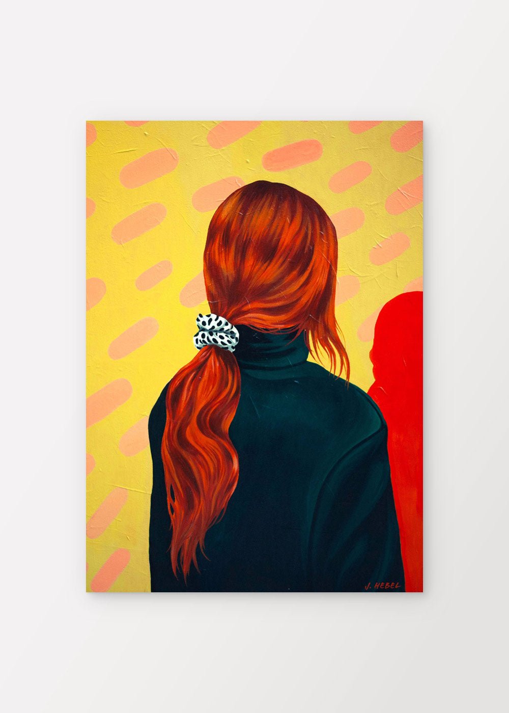 Scrunchie Girl Poster - shop_name