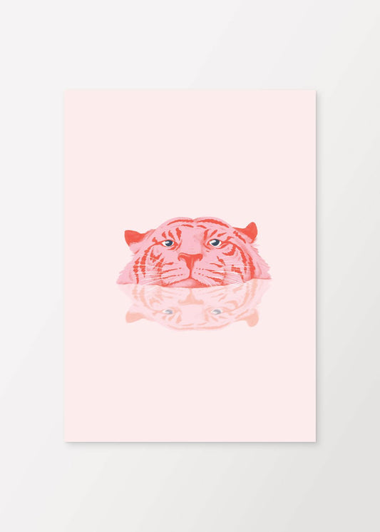 Simmande tiger Poster - #shop_name