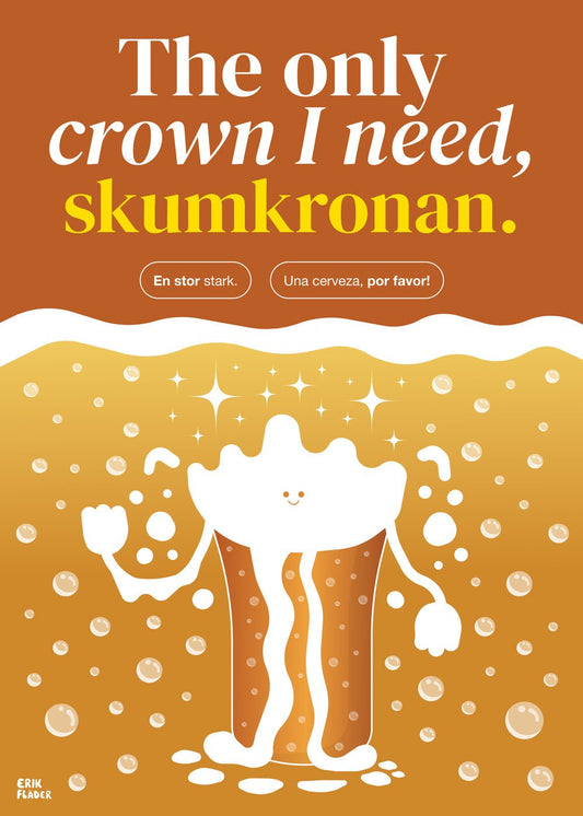 Skumkronan Poster - shop_name