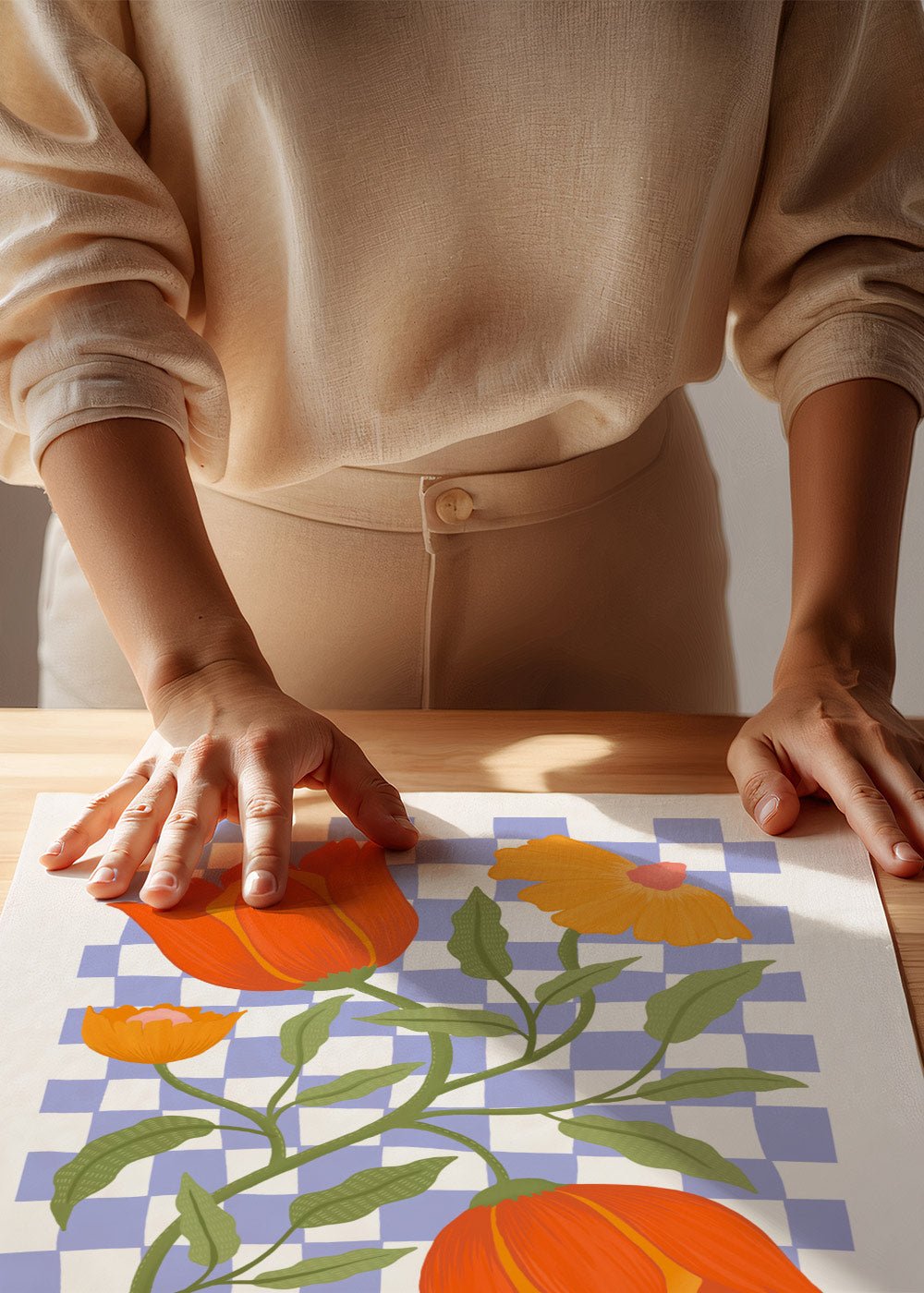 Sommardukning Poster - shop_name