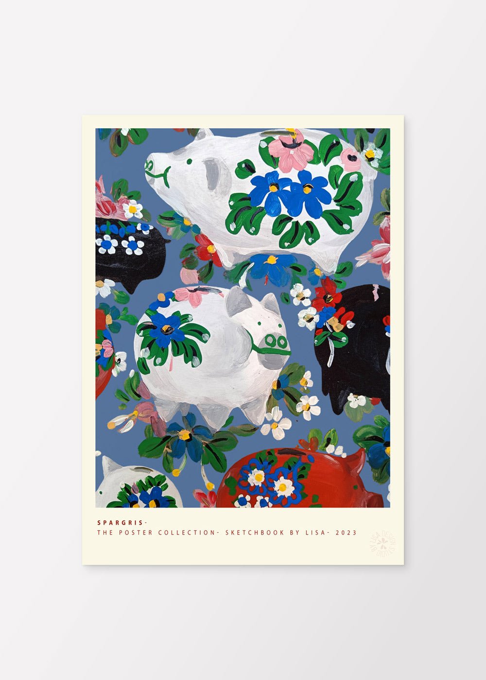 Spargris Poster - shop_name