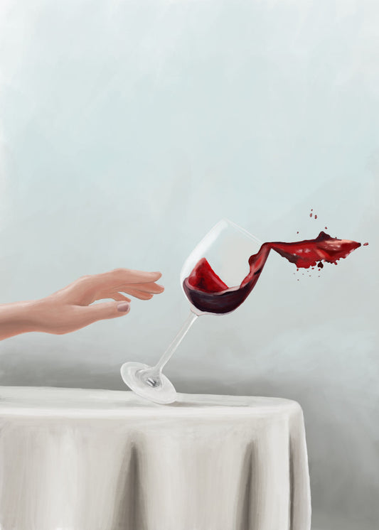 Spilla vin Poster