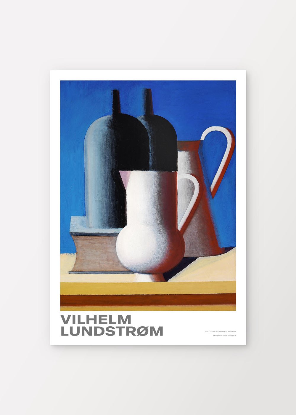 Still Life with Two White Jugs and Two Black Jars - shop_name