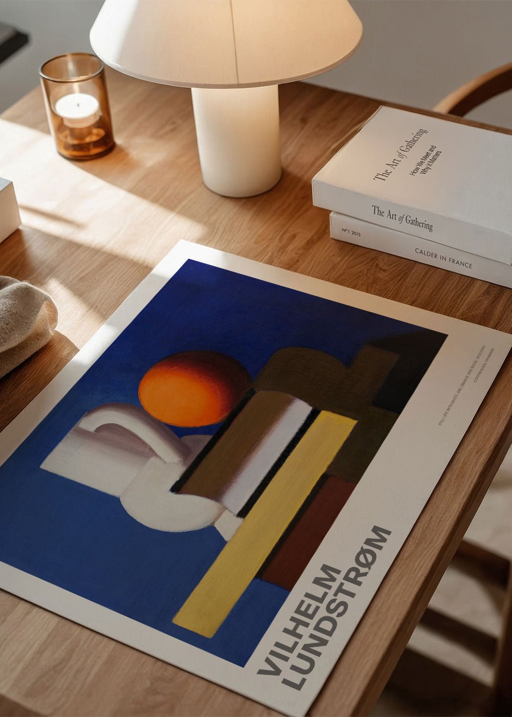 Still Life with White Jar, Orange and Book - shop_name