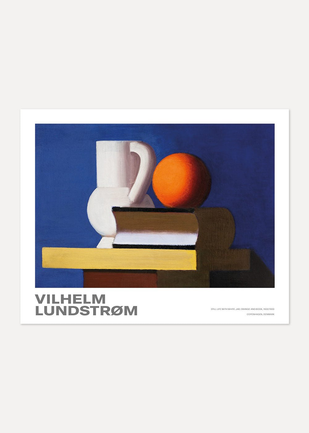 Still Life with White Jar, Orange and Book - shop_name