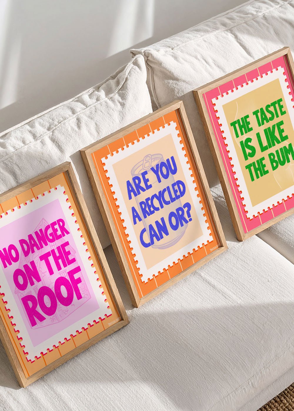 The taste is like the bum Poster - shop_name