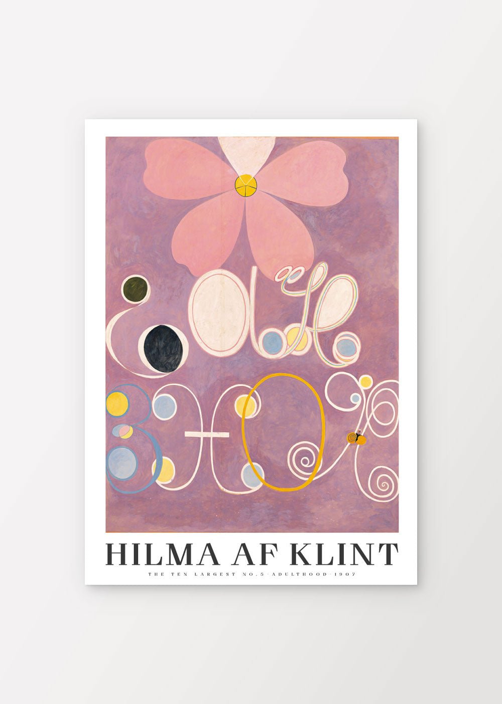 The ten largest No. 5 - Adulthood - Hilma af Klint Poster - shop_name