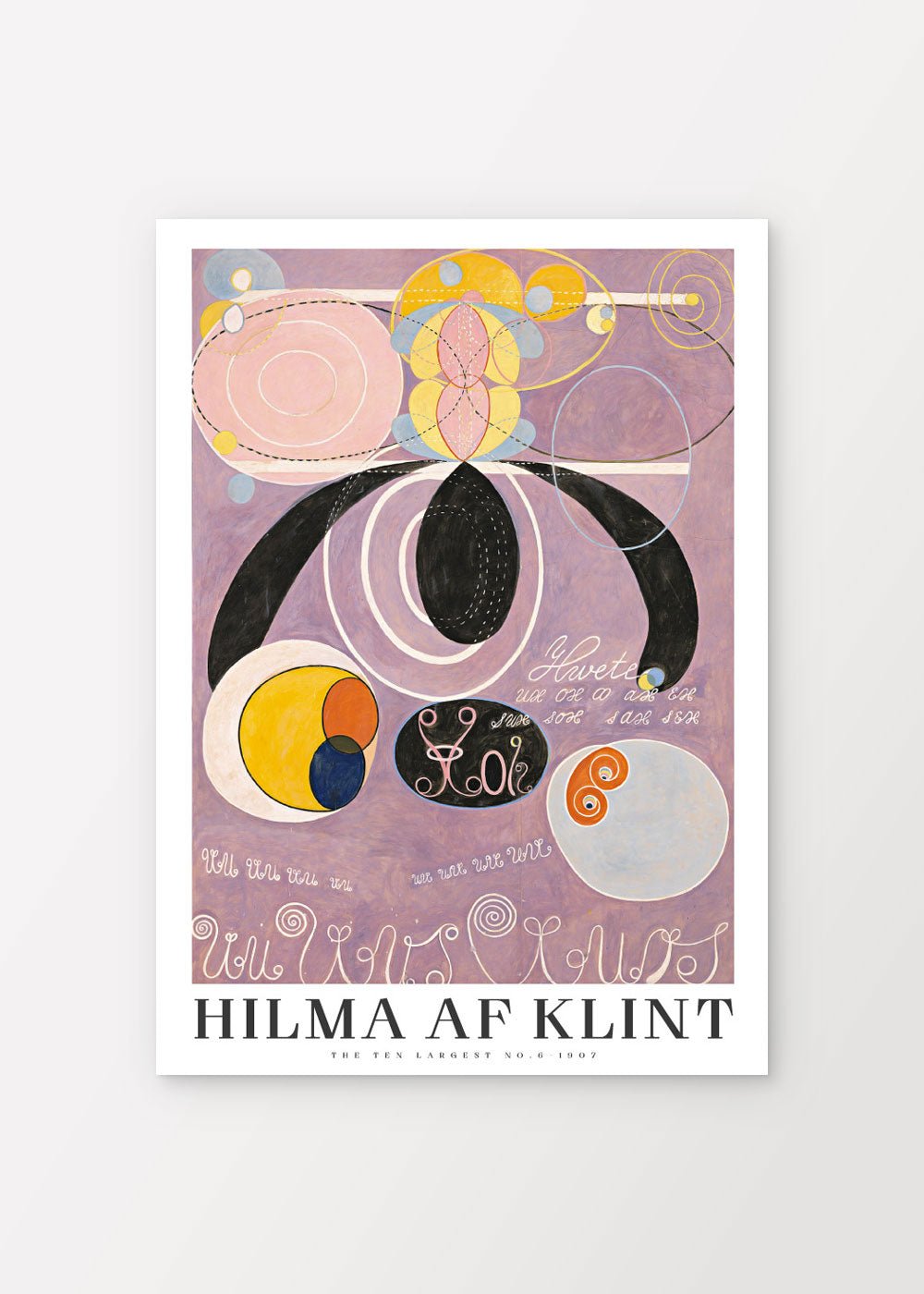 The ten largest No. 6 - Hilma af Klint Poster - shop_name
