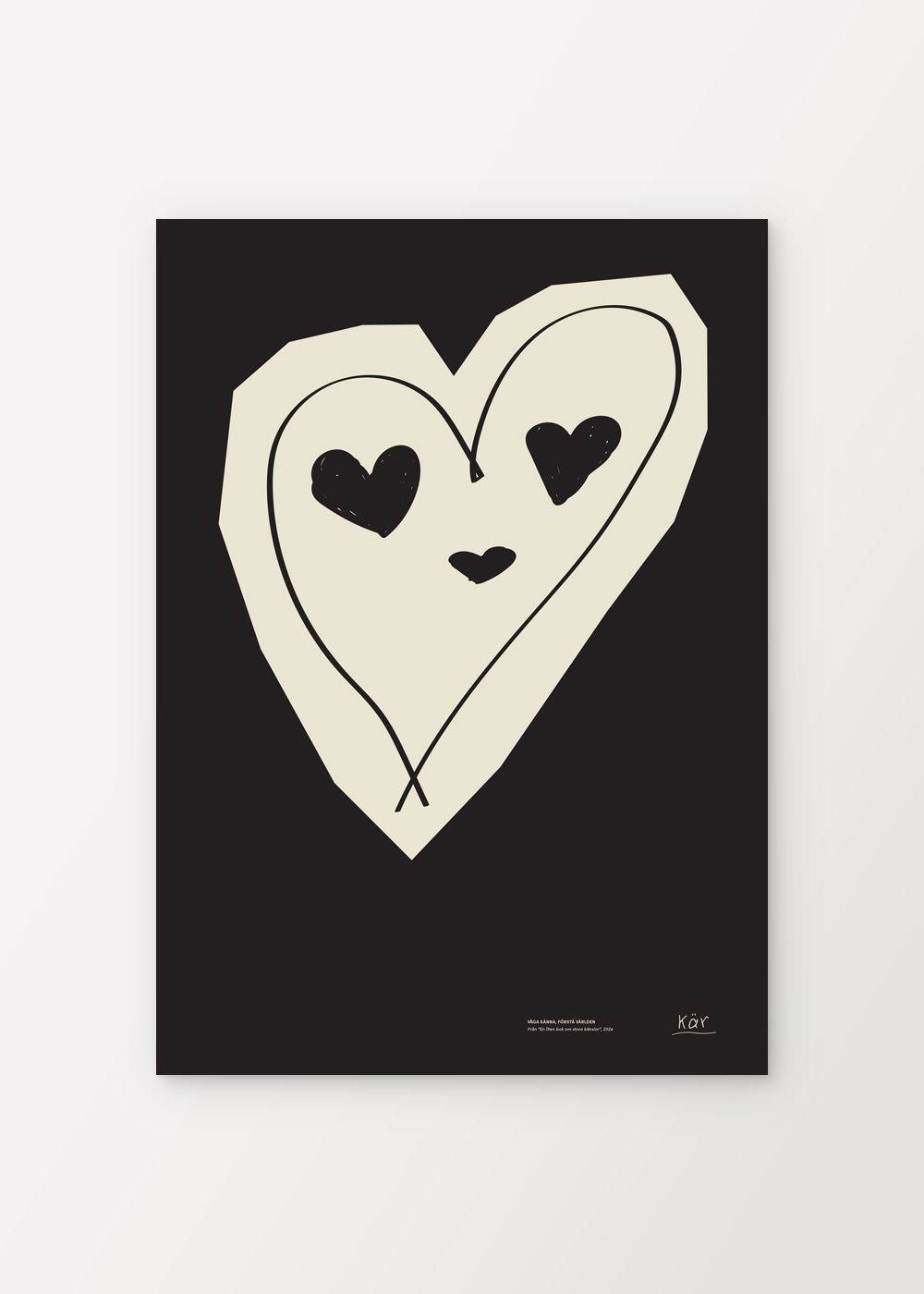 Våga känna, kär - Poster - shop_name