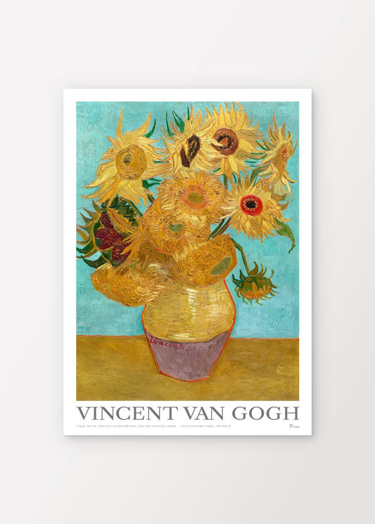 Vase with 12 sunflowers - shop_name
