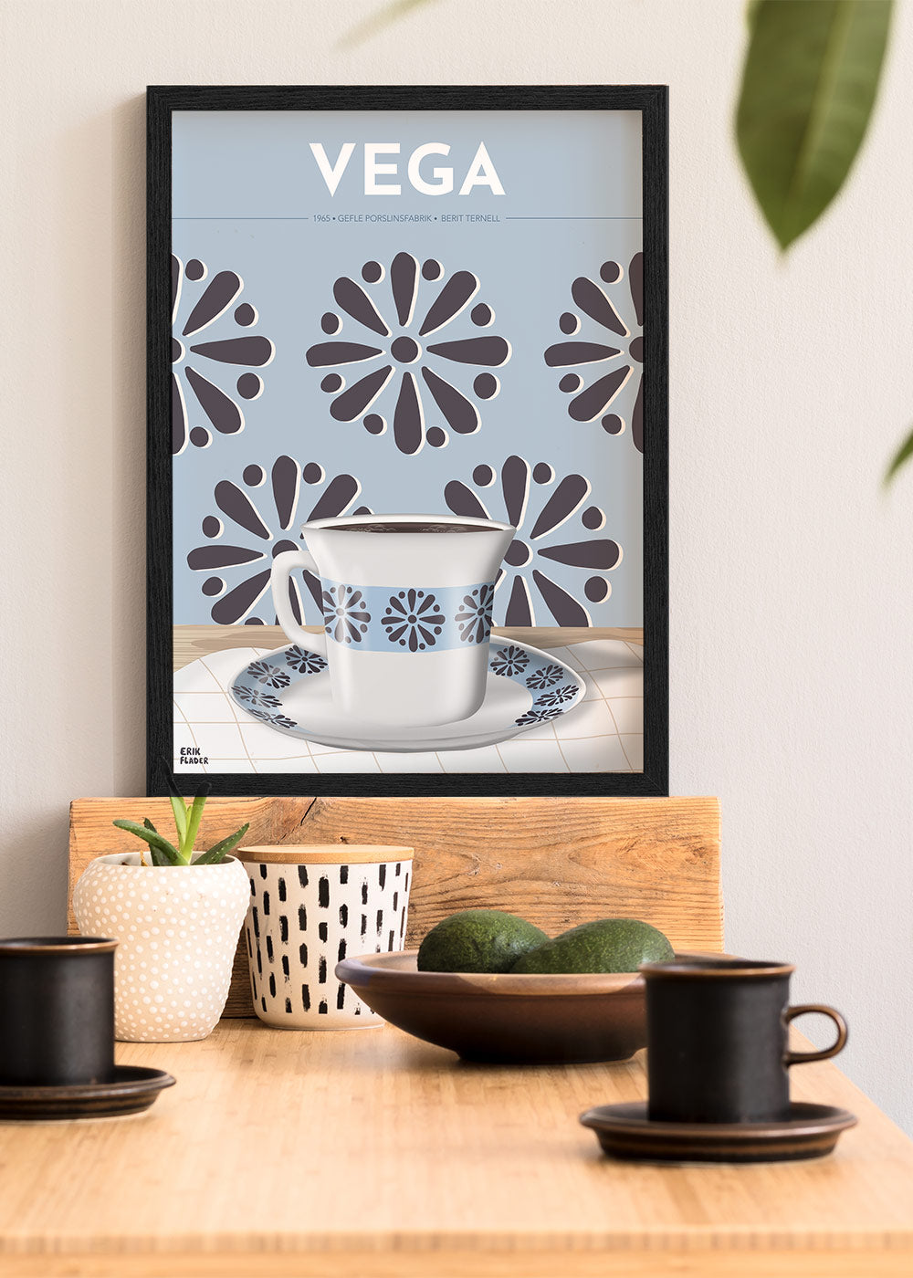 Vega Kaffekopp Poster
