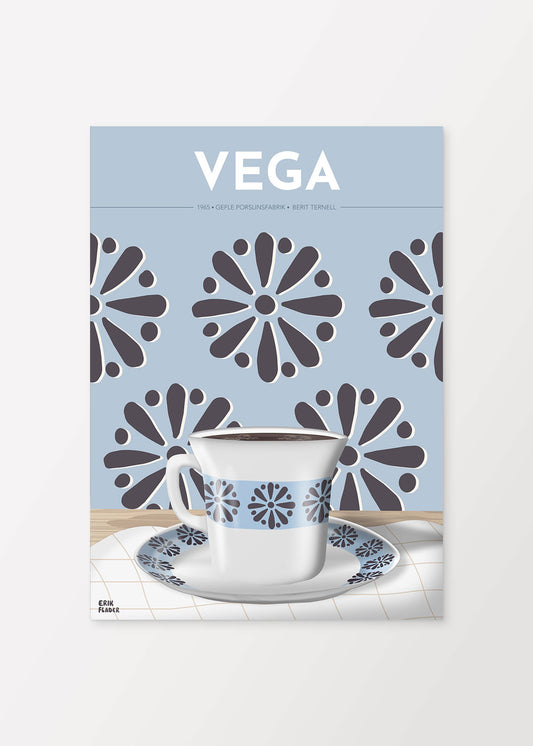 Vega Kaffekopp Poster