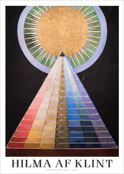 Altarbild Nr. 1 - Hilma af Klint Poster