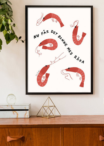 Banne mej Räka Poster - #shop_name