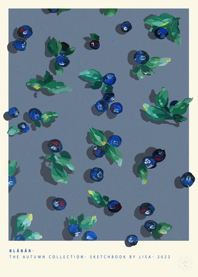 Blaubeer-Poster