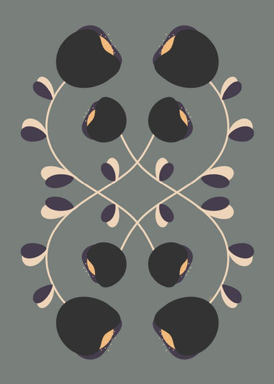 Black Tulip Poster