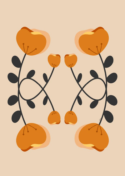 California Poppy Poster