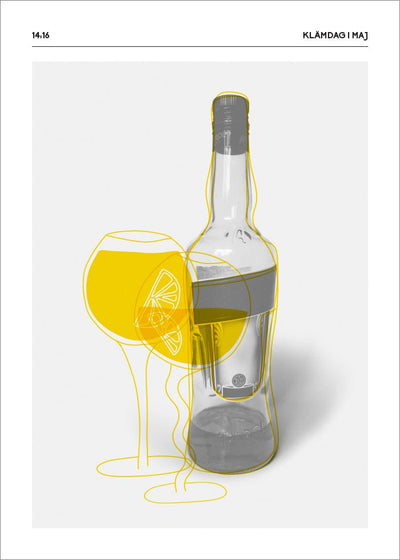 Drycker #3 Vin Poster