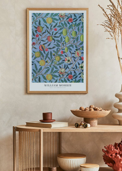 Fruit of Pomegranate - William Morris Poster