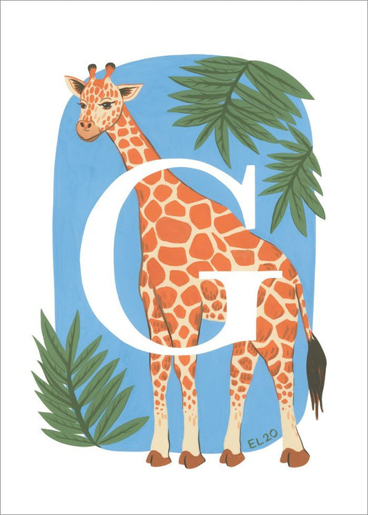 G - Giraff Poster - SoPosters