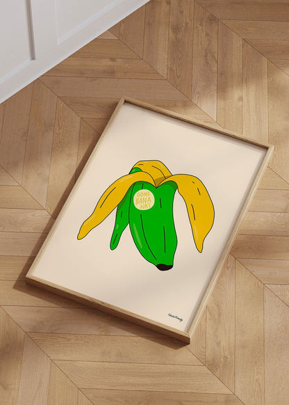 Gone Bananas Poster - #shop_name