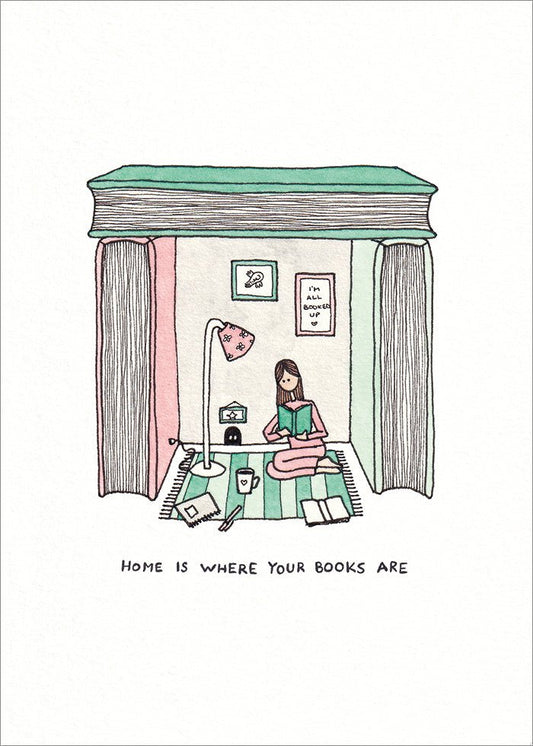 Home Is Where Your Books Are Poster - SoPosters