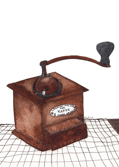 Kaffeemühlen-Poster