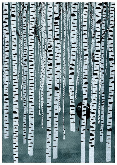 Klumpen i Skogen Poster