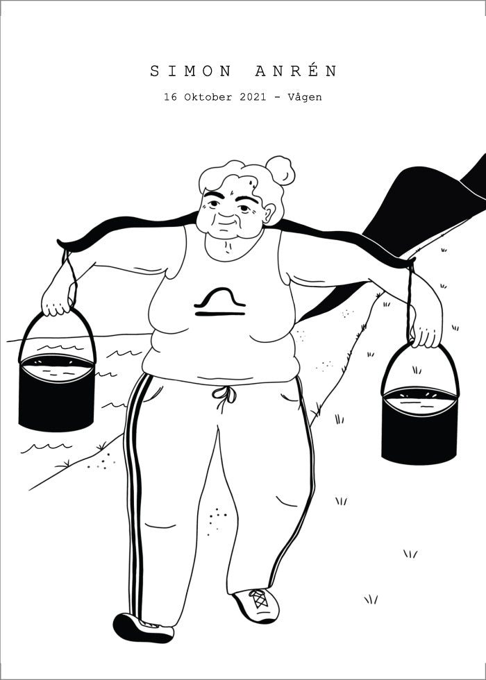 Libra - Vågen Poster - SoPosters