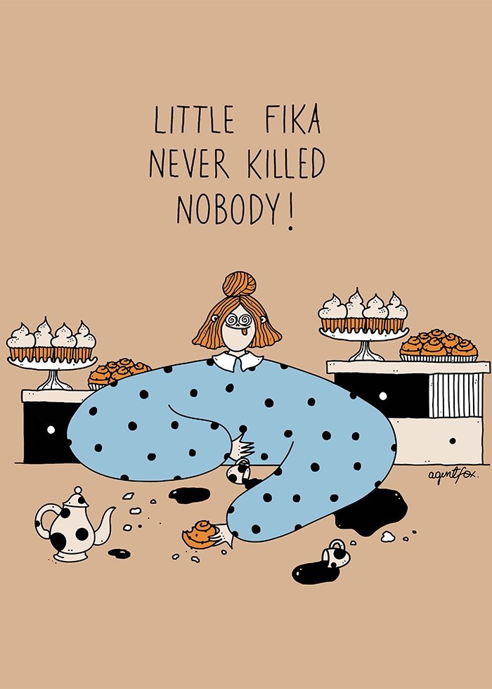 Little Fika Poster - SoPosters