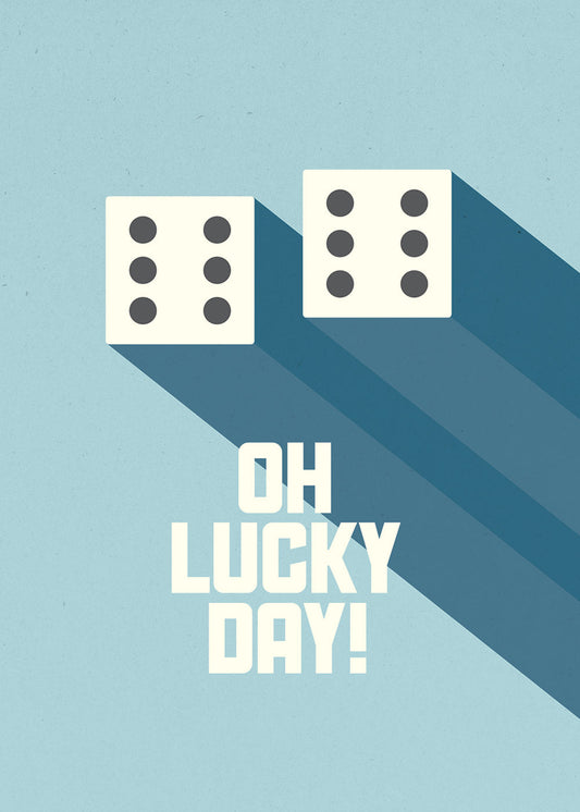 Lucky Day Poster - #shop_name
