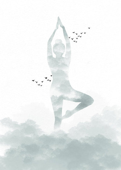 Namaste jooga -juliste