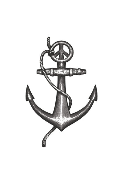 Peace Anchor Poster
